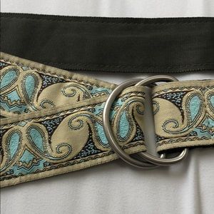 Ribbon Belt with sparkle thread